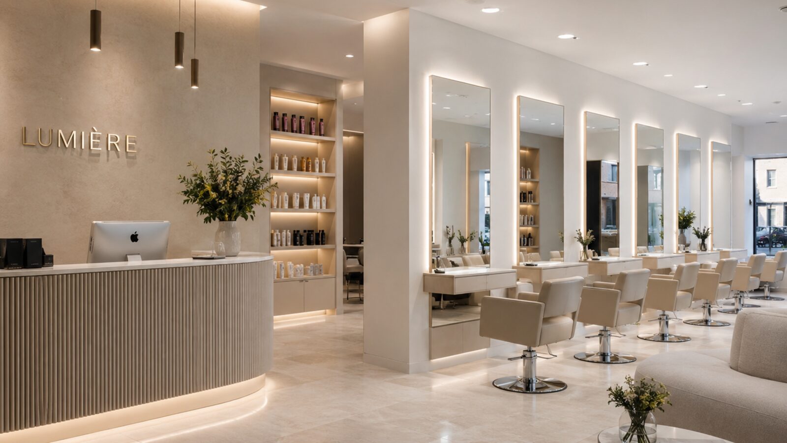 hair studio KITO の店内