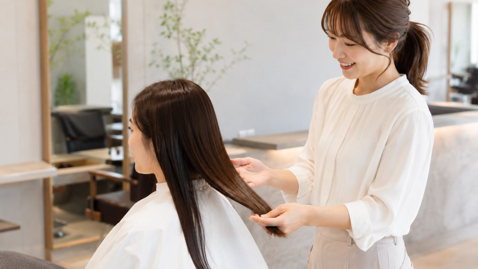 仕上げの様子